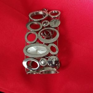 Marc Ecko key watch bracelet. Includes case.